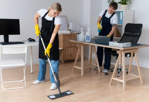 Nettoyage de bureau professionnel à Saint-Silvain-sous-Toulx