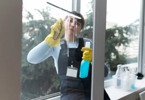 Nettoyage de vitres intérieures et extérieures à Saint-Silvain-sous-Toulx